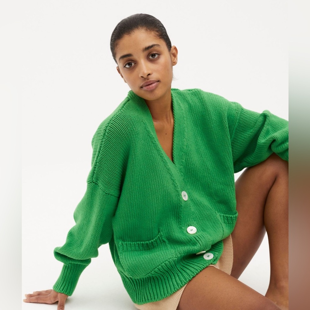 Babaá Cardigan No16, Wild Fern